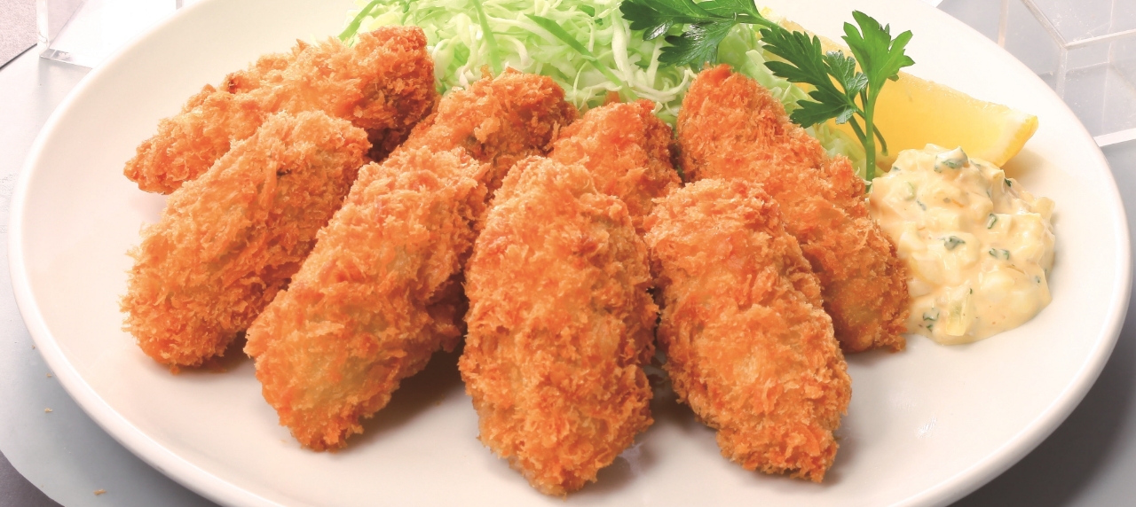 世界市場で評価される、<br/>高品質カキフライ